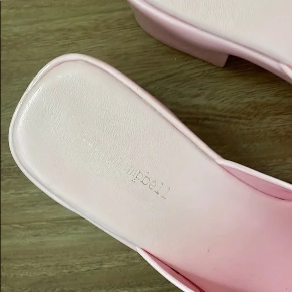 Jeffrey Campbell Pink Heeled Mules - Picture 3 of 3